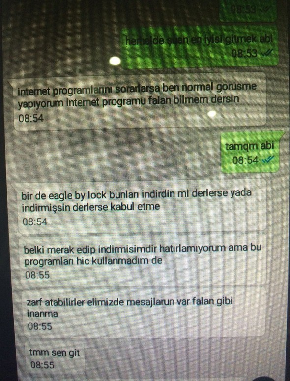 FETÖ'cülerin gizli yazışmaları ortaya çıktı 1