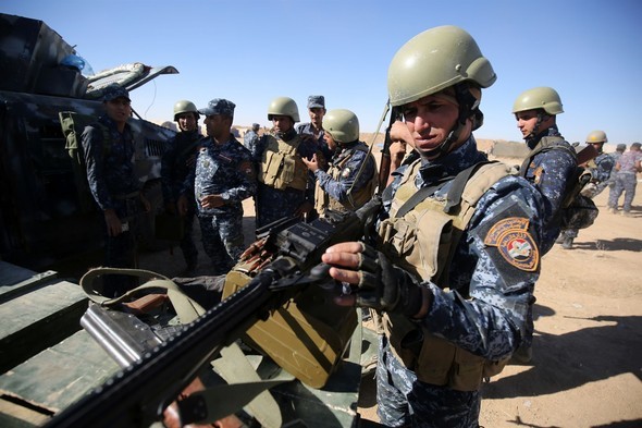 Musul harekatından ilk kareler 32