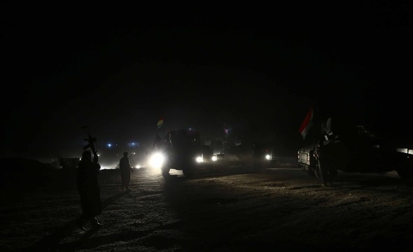 Musul harekatından ilk kareler 1