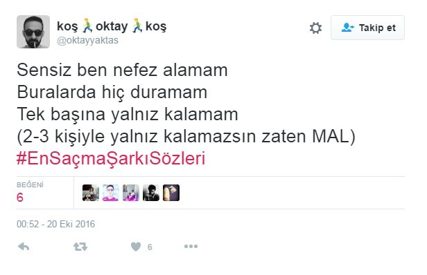 Bu şarkı sözleri Twitter'ı çileden çıkardı 5