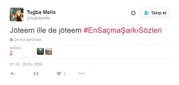 Bu şarkı sözleri Twitter'ı çileden çıkardı 21