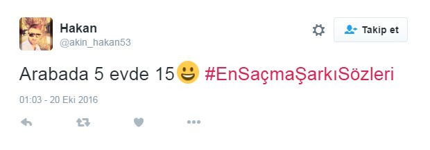 Bu şarkı sözleri Twitter'ı çileden çıkardı 23