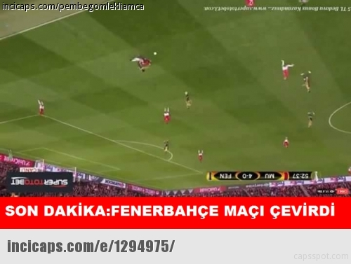 Manchester United - Fenerbahçe maçı capsleri 4