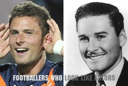 Ünlü futbolcular ve ünlü benzerleri 2