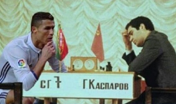 Ronaldo'nun gol sevinci alay konusu oldu 6
