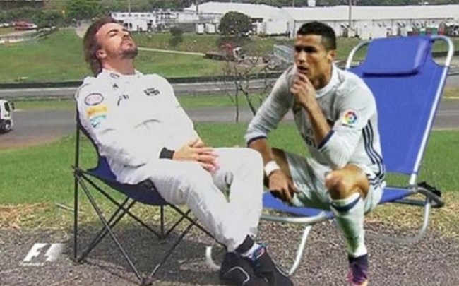 Ronaldo'nun gol sevinci alay konusu oldu 7