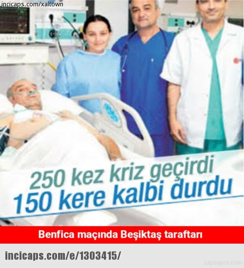 Beşiktaş - Benfica maçı capsleri! 2