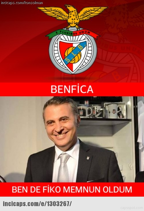 Beşiktaş - Benfica maçı capsleri! 22