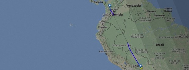 Kolombiya'da düşen uçaktan son görüntüler 8