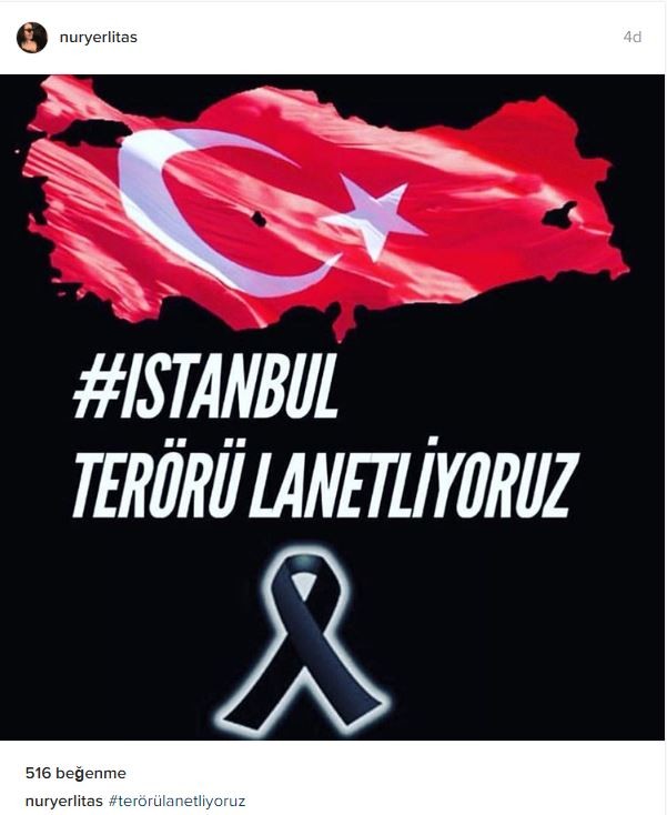 Beşiktaş'taki alçak saldırıya ünlülerin tepkileri 12