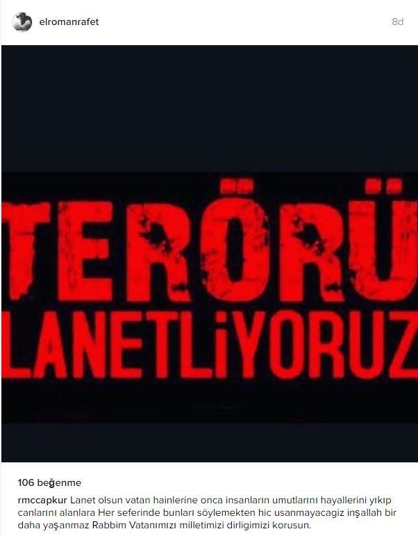 Beşiktaş'taki alçak saldırıya ünlülerin tepkileri 14