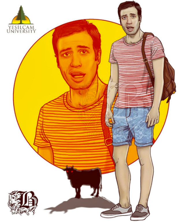 Yeşilçam oyuncuları üniversiteli olursa... 6