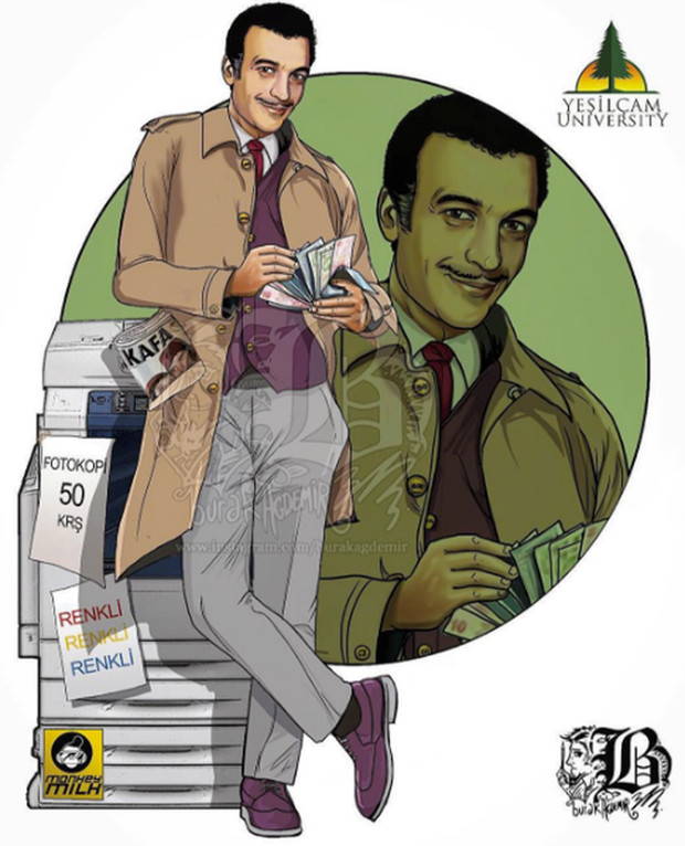 Yeşilçam oyuncuları üniversiteli olursa... 7