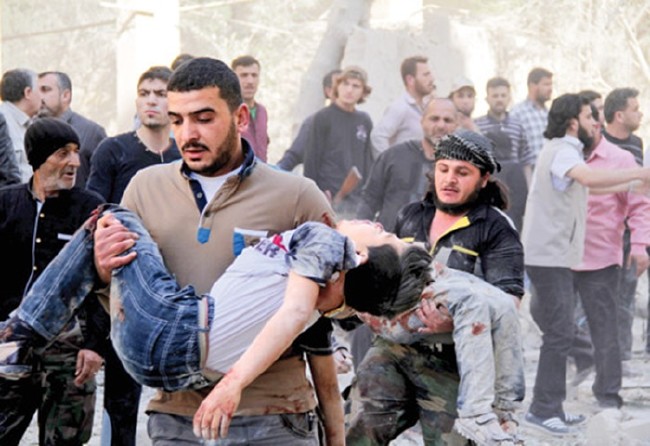 Halep'te son durum: 6 km'de insanlık dramı 36