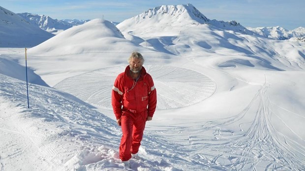 Karın üzerinde muhteşem eserler 21