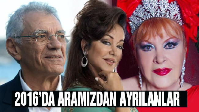 2016'da aramızdan ayrılan ünlüler 1