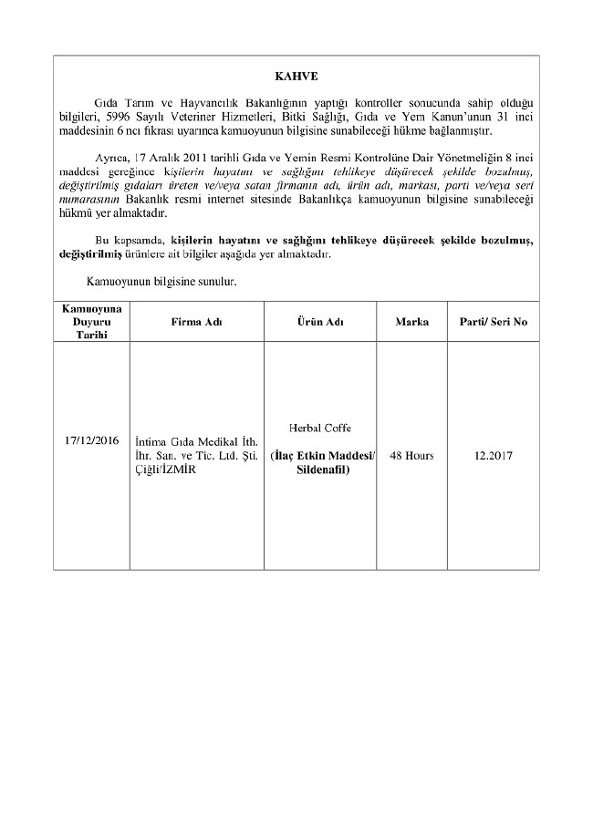 Bakanlık duyurdu! Bu 150 ürünü almayın 28