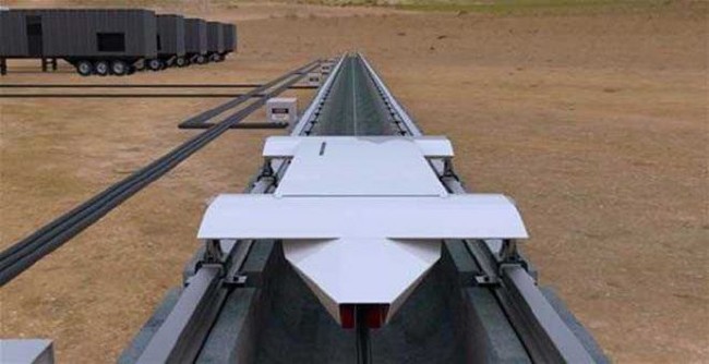 'Hyperloop' test sürüşüne başladı 10