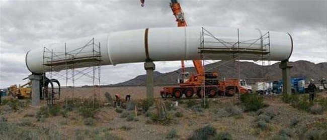 'Hyperloop' test sürüşüne başladı 3