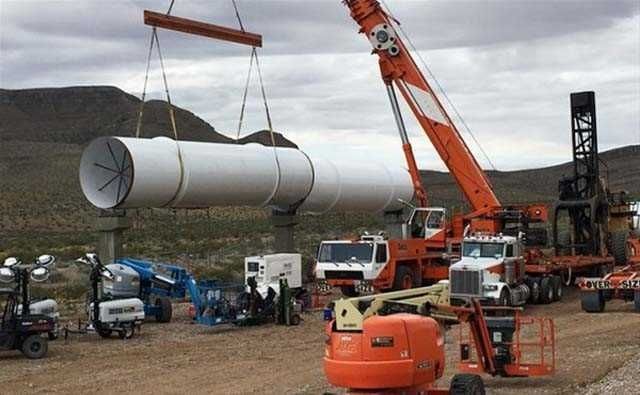 'Hyperloop' test sürüşüne başladı 4