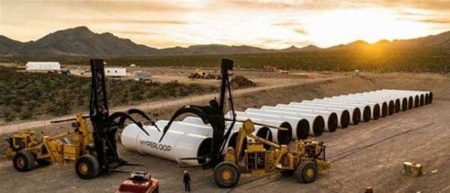 'Hyperloop' test sürüşüne başladı 5