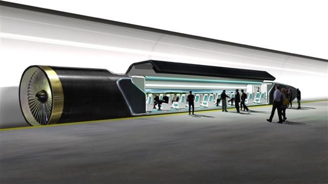 'Hyperloop' test sürüşüne başladı 19