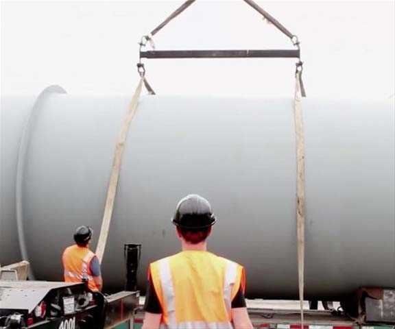 'Hyperloop' test sürüşüne başladı 6