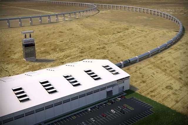 'Hyperloop' test sürüşüne başladı 9