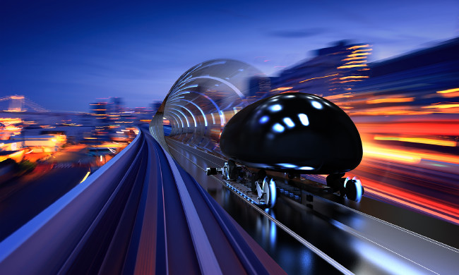 'Hyperloop' test sürüşüne başladı 22