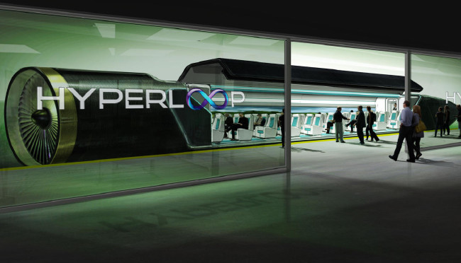 'Hyperloop' test sürüşüne başladı 17