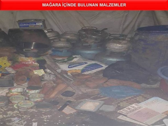 Şırnak'ta PKK sığınaklarına operasyon 9