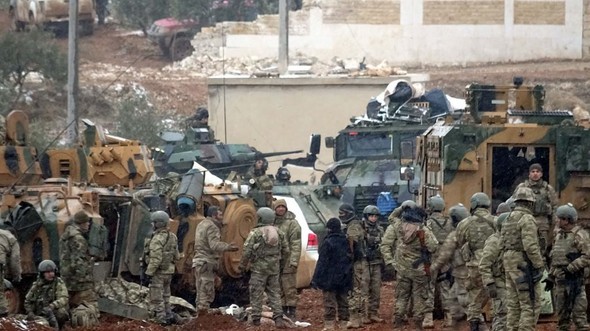 Türk ordusu El Bab’da Akil Dağı ve Hastane bölgesinde ilerliyor 6