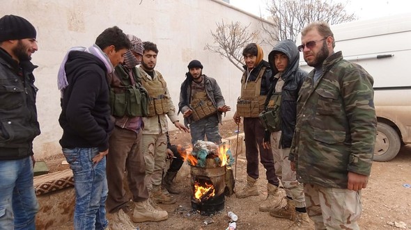 Türk ordusu El Bab’da Akil Dağı ve Hastane bölgesinde ilerliyor 8