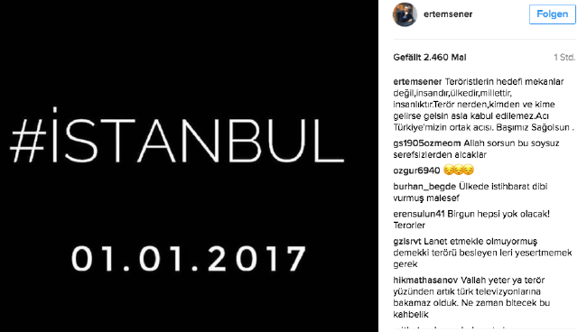 Reina saldırısına ünlülerden ilk tepkiler 12