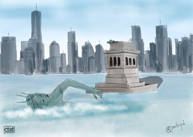 Özgürlük Anıtı kan ağılıyor 3