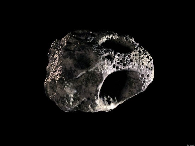 Dev asteroid dünyayı teğet geçti 11