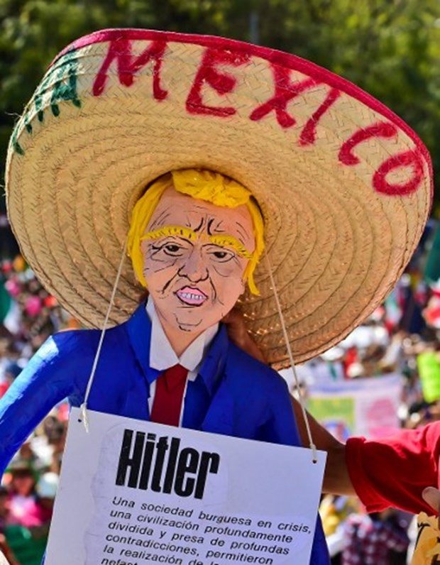 Trump karşıtı gösteriler ABD'nin komşusuna sıçradı 16