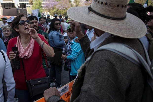 Trump karşıtı gösteriler ABD'nin komşusuna sıçradı 6