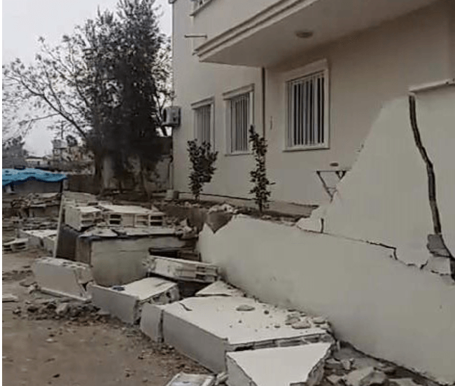 Adıyaman'daki depremden ilk kareler 1