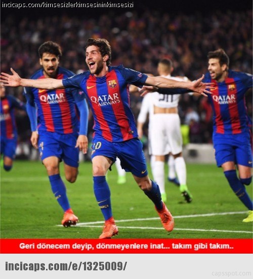 Barcelona, Paris Saint Germain'i eledi capsler patladı 4