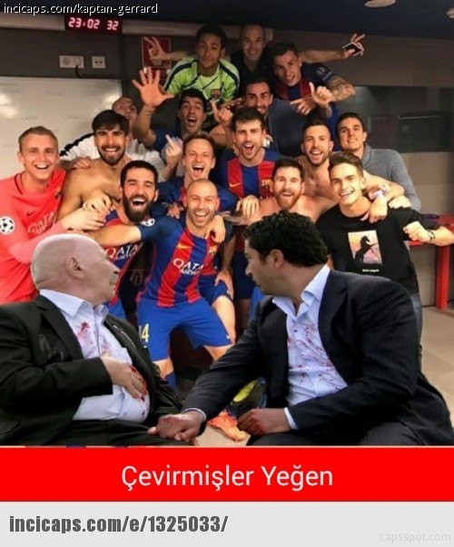 Barcelona, Paris Saint Germain'i eledi capsler patladı 15