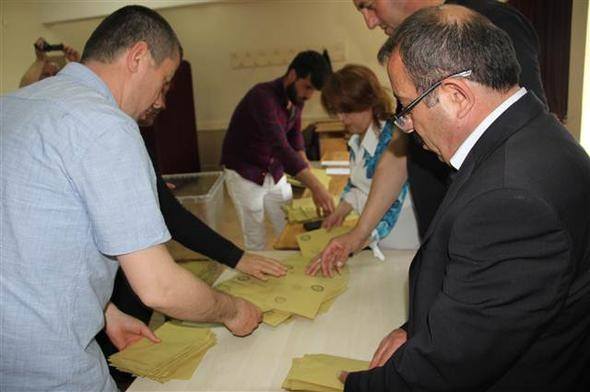 1 Kasım'dan referanduma oylar nasıl değişti? 55