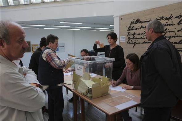 1 Kasım'dan referanduma oylar nasıl değişti? 74