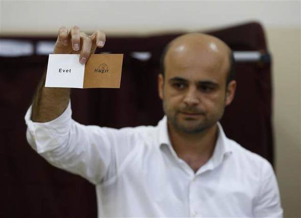 1 Kasım'dan referanduma oylar nasıl değişti? 77