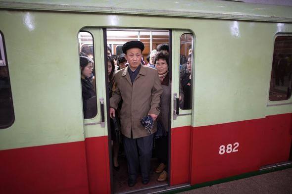 Kuzey Kore'nin gizemli metrosu 10