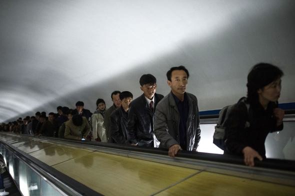 Kuzey Kore'nin gizemli metrosu 7