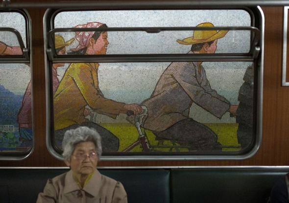 Kuzey Kore'nin gizemli metrosu 9