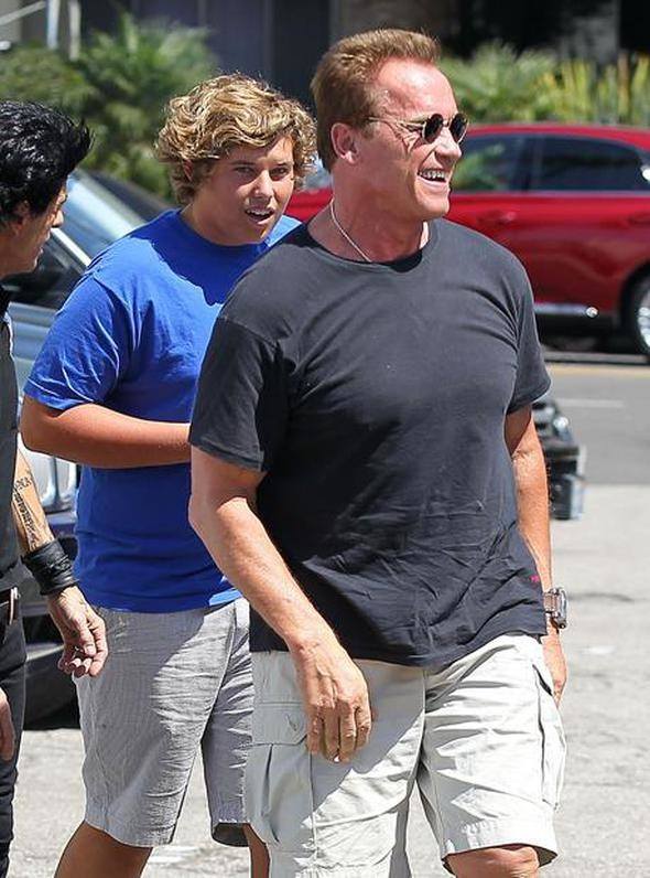 Ünlü oyuncunun oğlu şaşırttı 13