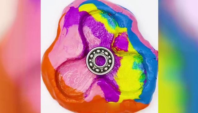 Dört rulman satın alarak kendi stres çarkını yaptı! 13