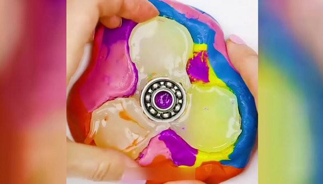 Dört rulman satın alarak kendi stres çarkını yaptı! 15